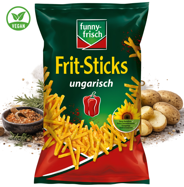 funny-frisch - Frit Sticks Hungarian Style VEGAN 100g